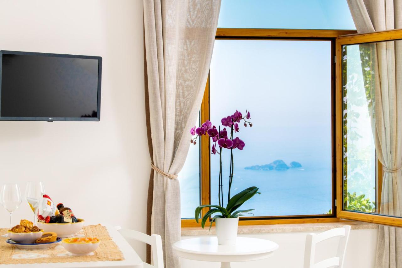 La Borragine Rooms Positano Exteriér fotografie